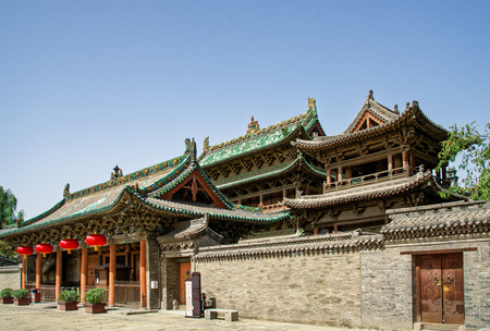 The old city of Yuci, Jinzhong, Shanxiのeditorial素材