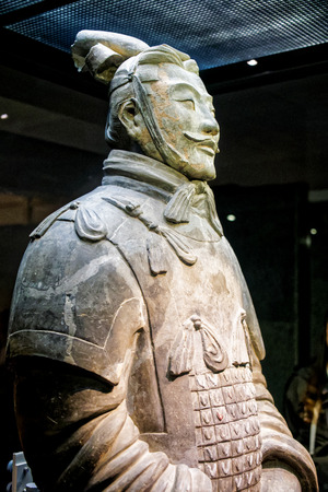 Terracotta Army Museum in Qin Shihuang, Xi'an, Shaanxiのeditorial素材