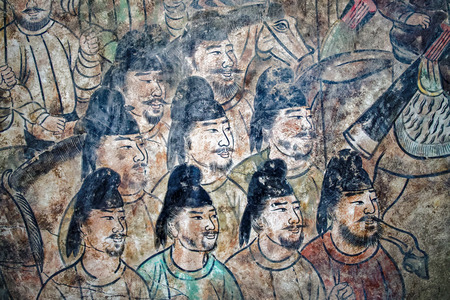 Tomb of Prince Edward, Xi'an, Shaanxiのeditorial素材