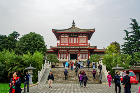 Shaanxi Ximen Famen Templeのeditorial素材