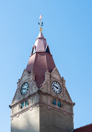 Qingdao Railway Stationのeditorial素材