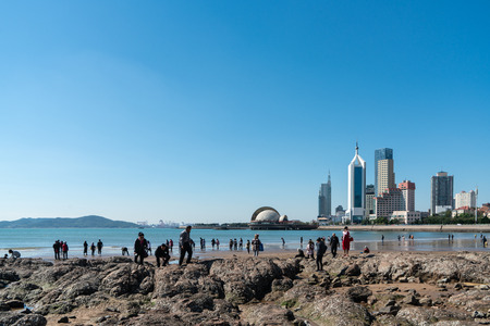 qingdao sceneryのeditorial素材