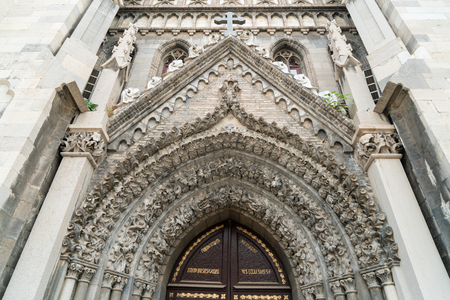 Catholic Church of Hongjialou, Jinan, Shandongの写真素材