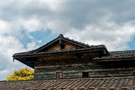 Scenery of Nanjing Tulou in Xiamen, Fujianのeditorial素材