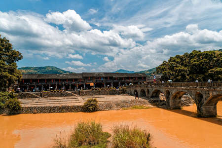 Scenery of Yunshuiyao Ancient Town, Xiamen, Fujian