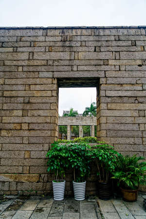 Scenery of Qingjing Temple in Quanzhou, Fujianの写真素材