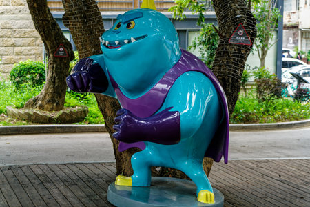 Scenery of 1916 Park in Quanzhou, Fujianのeditorial素材