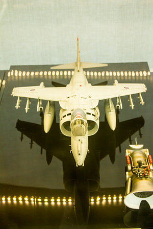 The world war two fighter jet, tangshan city, hebei province, China.の写真素材