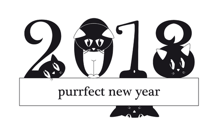 2018 New Year banner.のイラスト素材