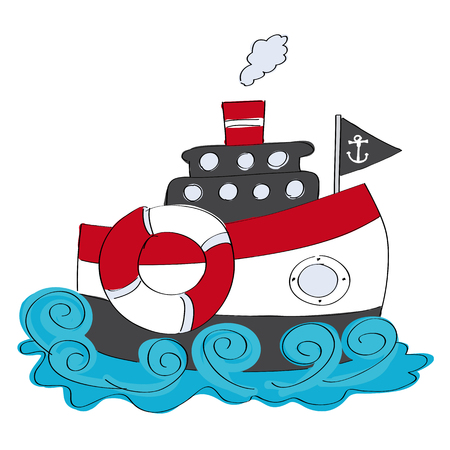 Ship icon.のイラスト素材