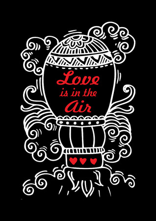 Love is in the airのイラスト素材