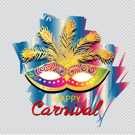 Happy Carnival Festive Conceptのイラスト素材