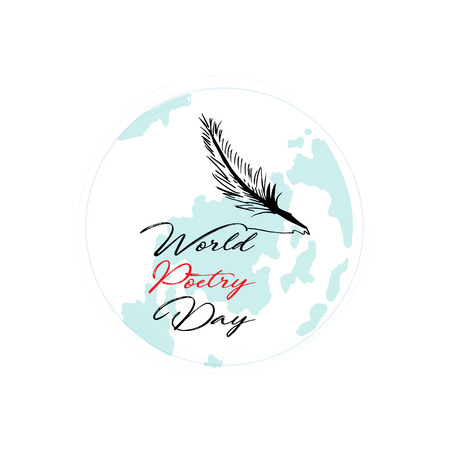 World Poetry Dayのイラスト素材