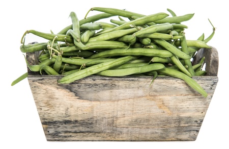 Isolated Green Beans (on white background)