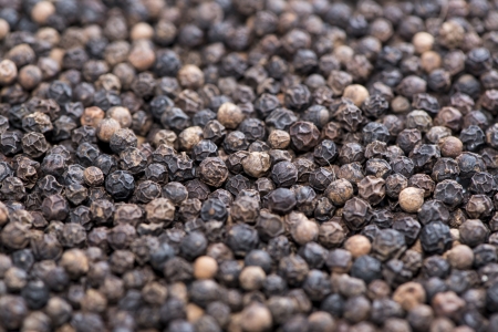 Black Pepper (detailed macro shot)の写真素材