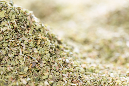Oregano (macro shot image) for background use or as textureの写真素材