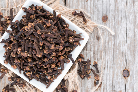 Small Portion of Cloves (detailes close-up shot)の写真素材