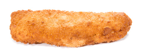 Salmon Filet isolated on pure white backgroundの写真素材