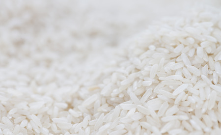 Rice close-up shot for use as background image or as textureの写真素材