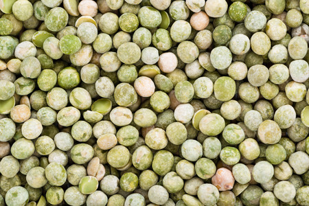 Dried green Peas (close-up shot) for use as background image or as textureの写真素材