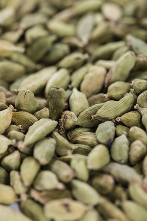 Dried Cardamon Seeds for use as background image or as textureの写真素材