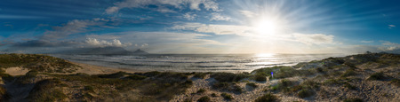 Cape Town (South Africa) great view from Bloubergstrand