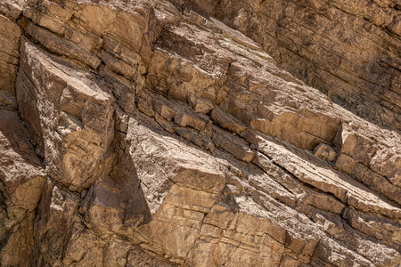 Rock formation in Golden Canyon, Death Valley NP