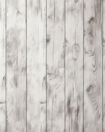The background is white wooden planks with a texture. - image generated with Generative AIの素材
