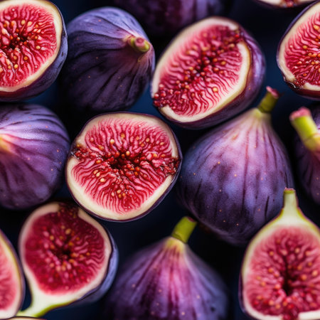 Figs as seamless tiles - Generative AIの素材