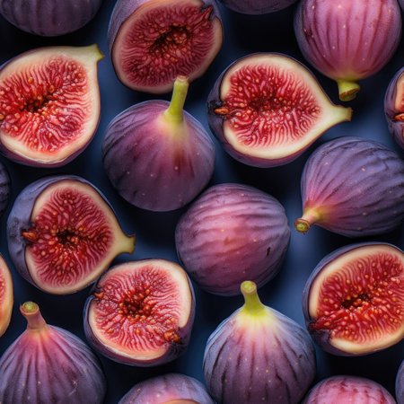 Figs as seamless tiles - Generative AIの素材