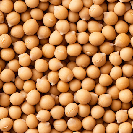 Garbanzo Beans as seamless tiles - Generative AIの素材