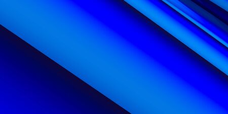 Beauty blue modern art concept, 3D rendering, 3D illustration, futuristic contemporary business...