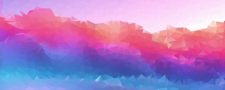 Vector blue and purple Low poly abstract background, trendy, geometric, cyber polygonal wallpaper,...