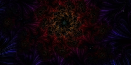 Fractal Beauty abstraction, festival background,  fantasy futuristic modern wallpaper, 3D rendering, 3D illustrationの写真素材