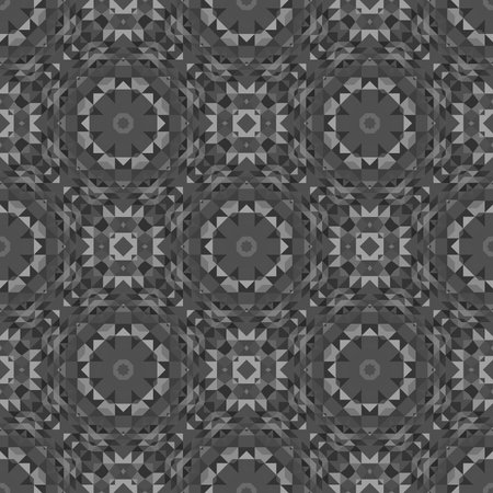 Low poly seamless pattern , abstract gray background, trendy, geometric, business luxury polygonal cover,  triangle modern style backdropの写真素材