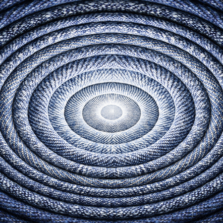 abstract background ring of denim fabric textureseamless jeans pattern