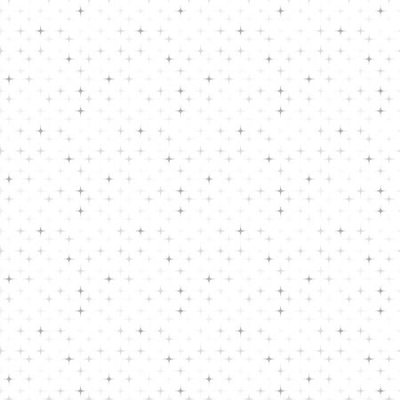 Small silver sparkle stardust motifs on white background seamless pattern vector bokehのイラスト素材