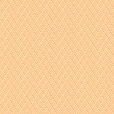 Wafer texture seamless pattern vector dessert backgroundのイラスト素材