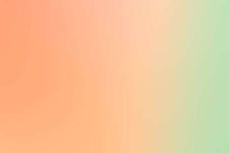 Abstract orange and green color gradient blurred backgroundの写真素材