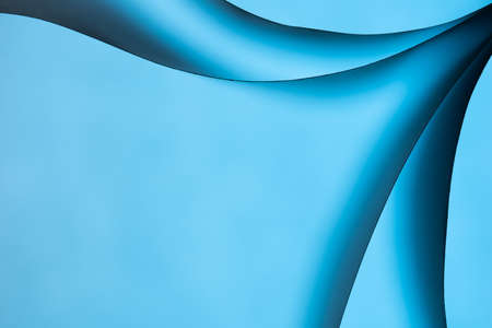 Abstract curve and line purple gradient color backgroundの写真素材