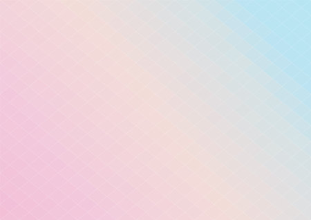 Abstract polygon background rainbow pastel gradient color with wire mesh textureのイラスト素材