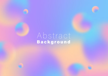 Abstract blurred background, colorful gradient pastel color background vector illustration for backdrop, poster, web banner.の写真素材