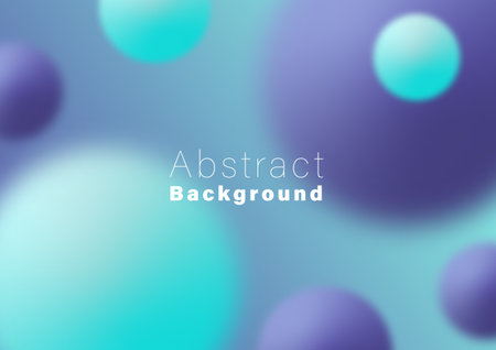 Abstract blurred background, blue and purple gradient color background vector illustration for backdrop, poster, web banner.のイラスト素材