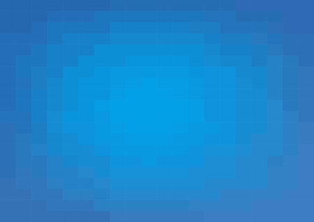 Abstract pixels pattern. geometric mosaic shape background, blue color gradient. vector illustration template for wallpaper, wrapping paper, web banner, website, poster.のイラスト素材