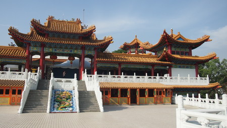 Thean Hou Temple in Kuala Lumpur, Malaysiaのeditorial素材