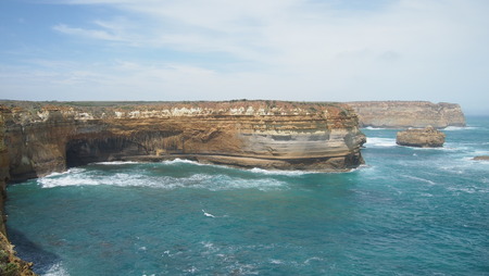 Great Ocean Road landscape, Melbourne, Australiaの写真素材
