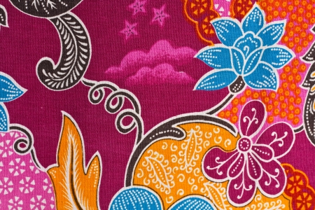 Paint Lai Thai on Fabricの写真素材