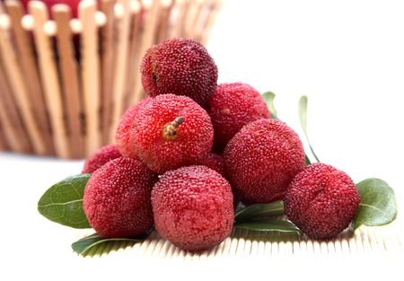 summer fruit - arbutusの写真素材