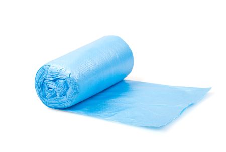 trash bags rollの写真素材