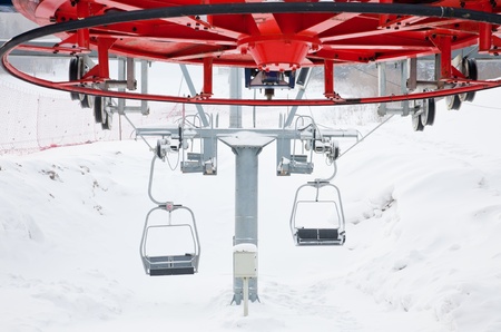 Ski liftの写真素材